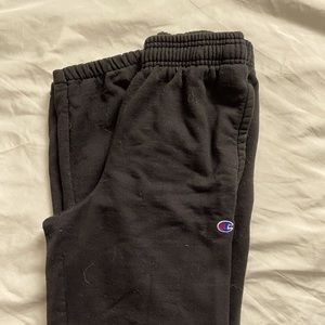 Medium size Black Champion sweatpants